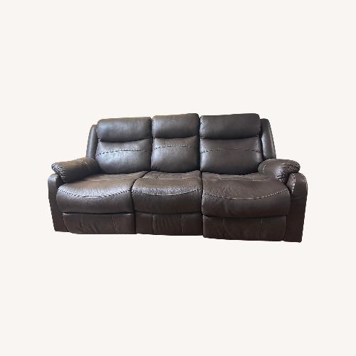 Used Wayfair Erkson 80.25 Upholstered Reclining Sofa for sale on AptDeco