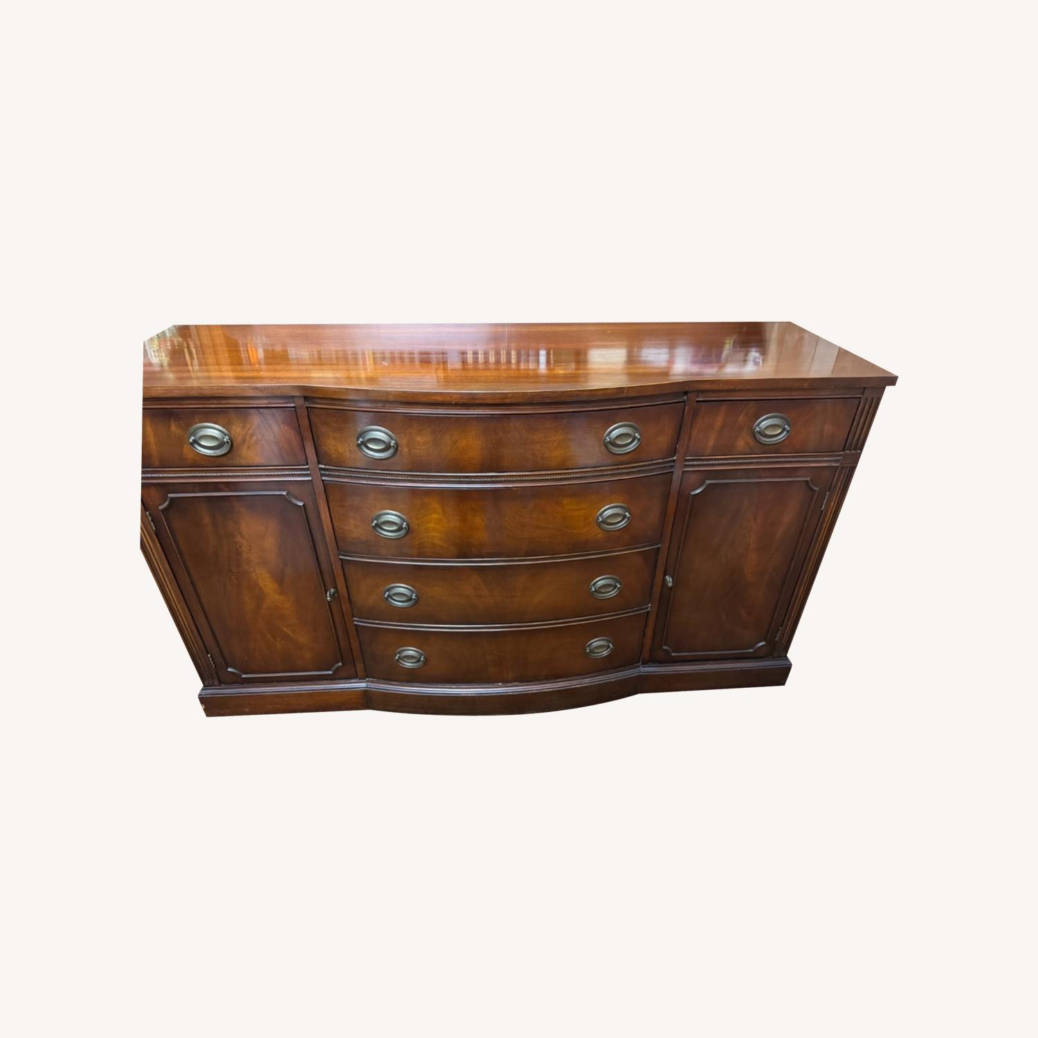 Bernhardt Antique Mahogany Buffet / Sideboard / Credenza - image-0