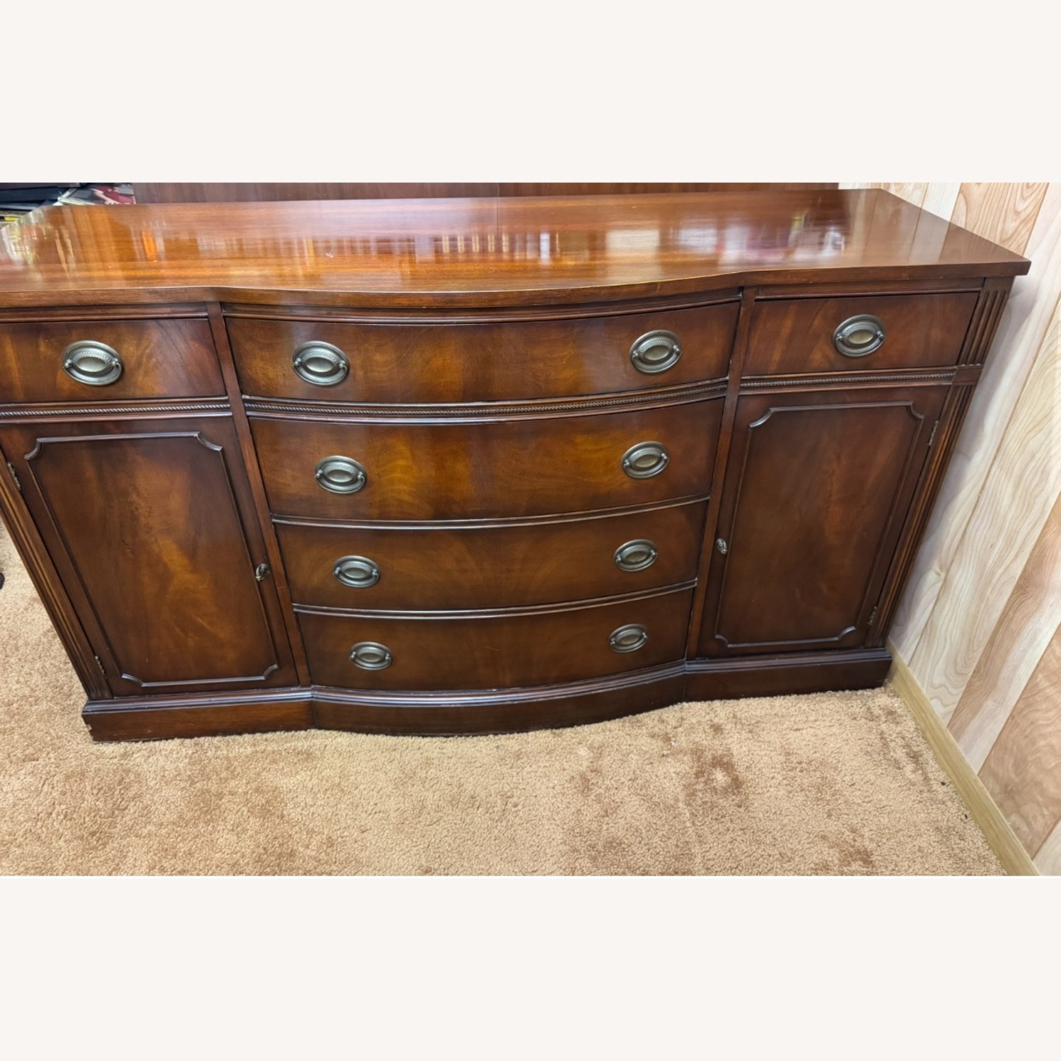 Bernhardt Antique Mahogany Buffet / Sideboard / Credenza - image-1
