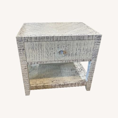 Used Style N Living Palcon 1-Drawer Nightstand White for sale on AptDeco