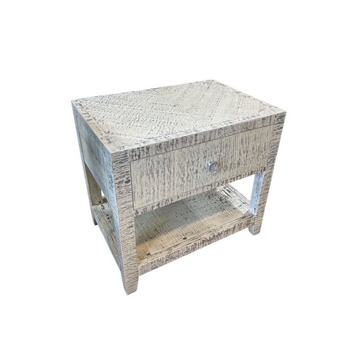 Used Style N Living Palcon 1-Drawer Nightstand White for sale on AptDeco