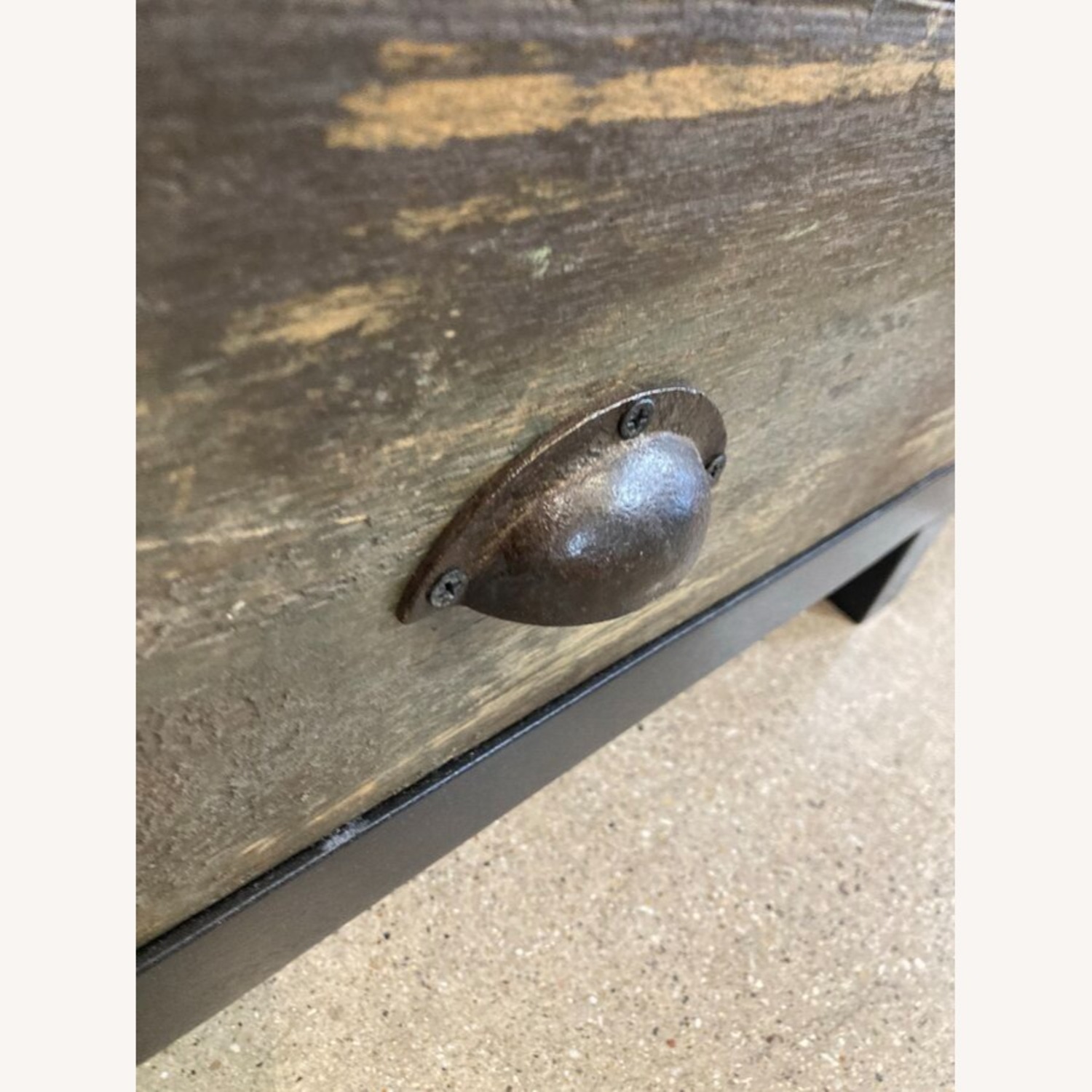 Black Reclaimed Mosaic 3 Drawer Media Unit - image-7