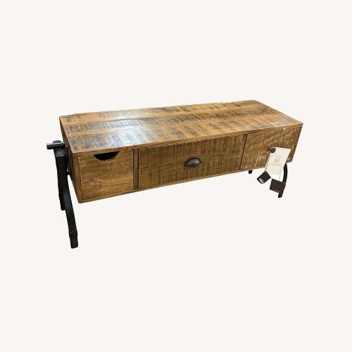 Used Industrial Mosaic 3 Drawer Tv Media Console for sale on AptDeco