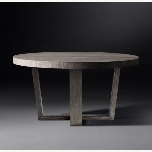Used Restoration Hardware Antoccino Round Dining Table for sale on AptDeco