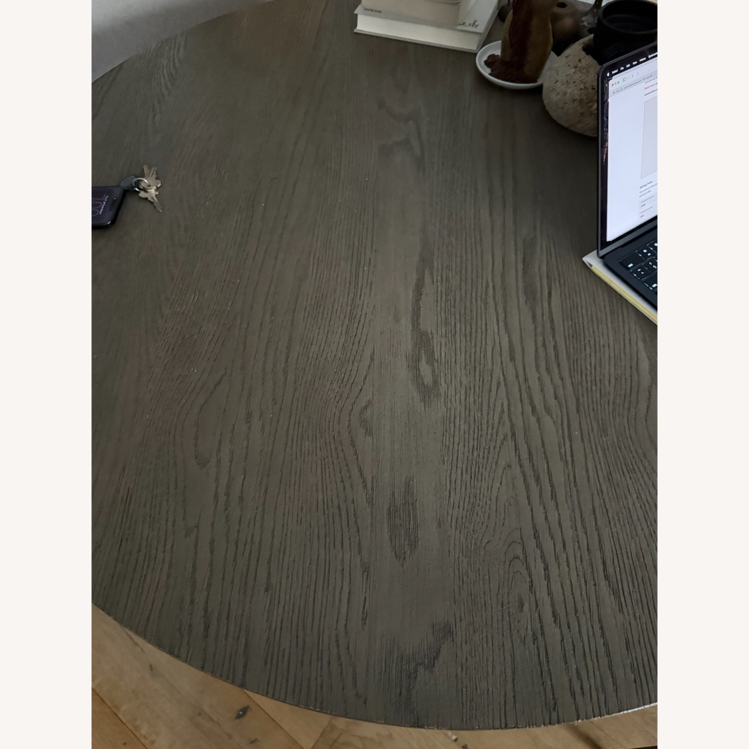 Restoration Hardware Antoccino Round Dining Table - image-3