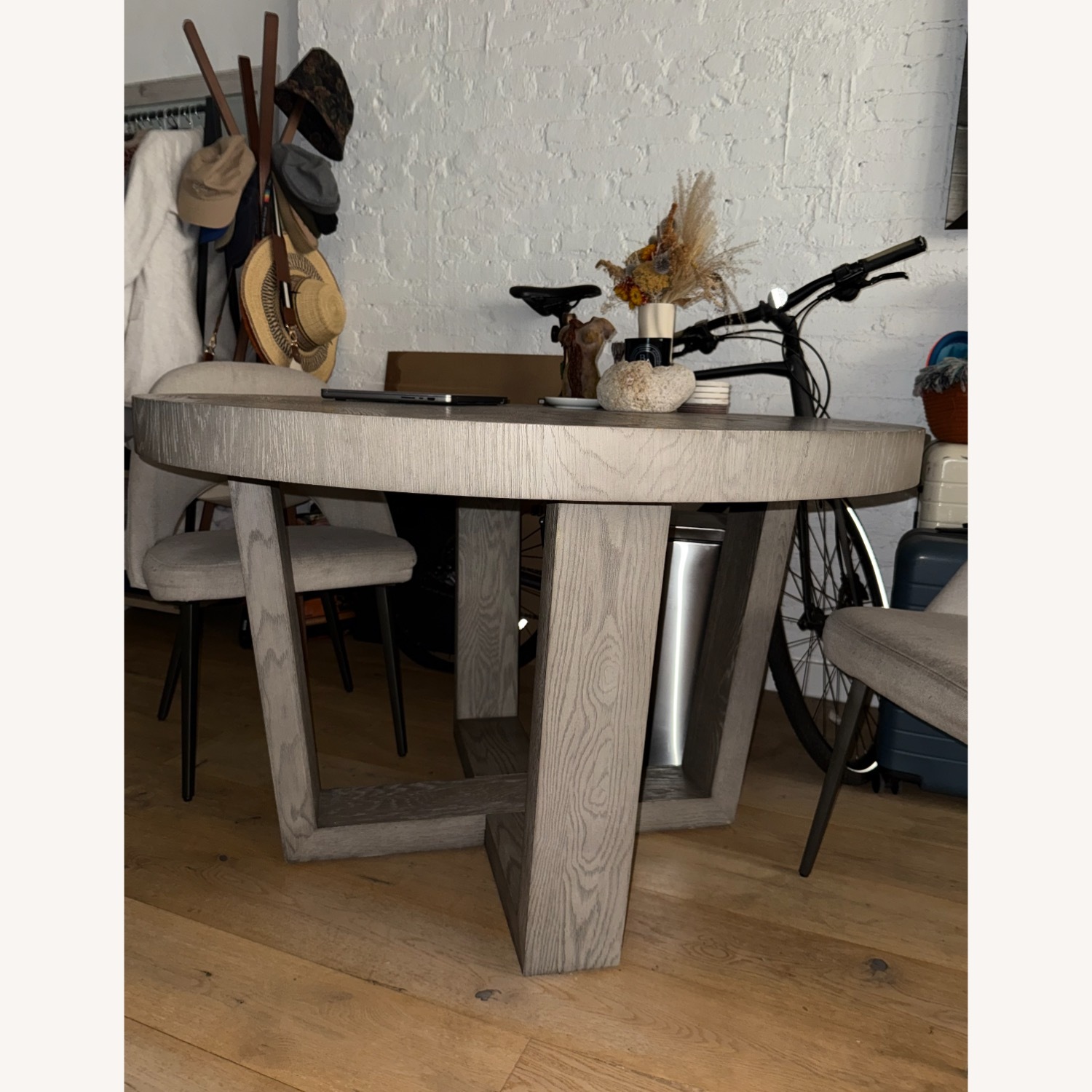 Restoration Hardware Antoccino Round Dining Table - image-6