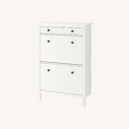 Used IKEA Hemnes Shoe Cabinet for sale on AptDeco
