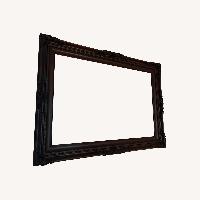 Antique Wood Mirror
