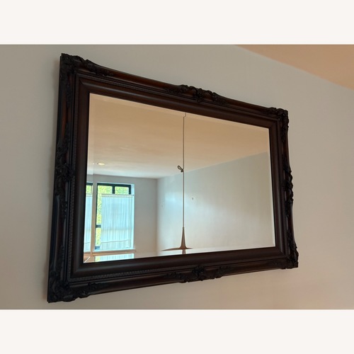 Used Antique Wood Mirror for sale on AptDeco