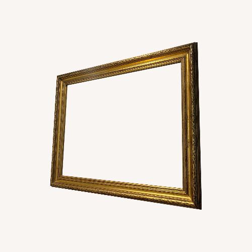 Used Antique Gold-Painted Mirror for sale on AptDeco