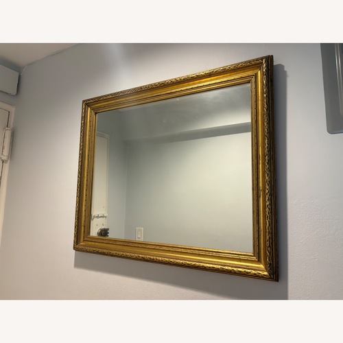 Used Antique Gold-Painted Mirror for sale on AptDeco