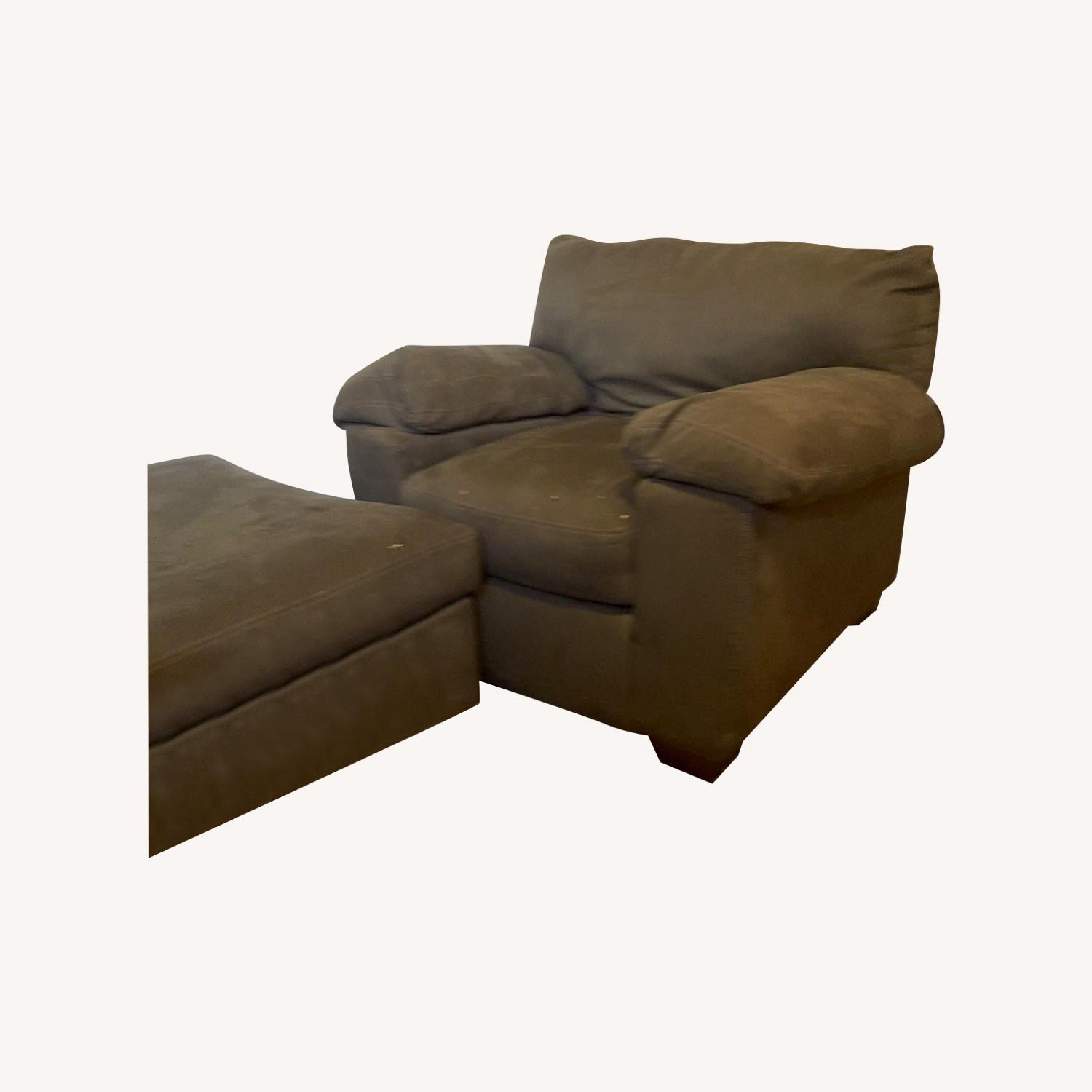 Relaxing TV Chair and Leg Rest - image-0