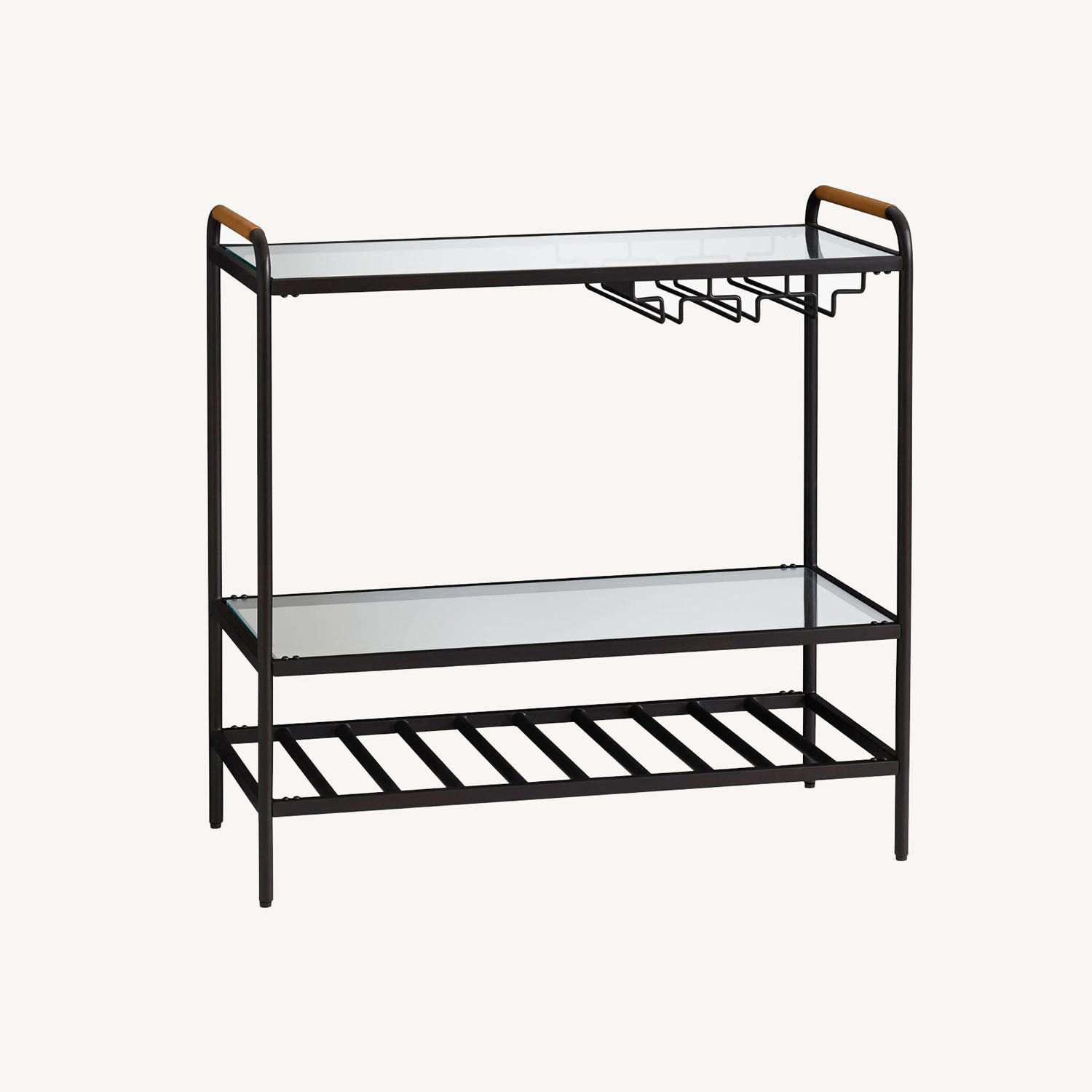 Pottery Barn Hugo Metal Bar Console (35") - image-0