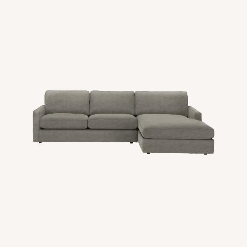 Used Room & Board Linger Sofa with Chaise for sale on AptDeco