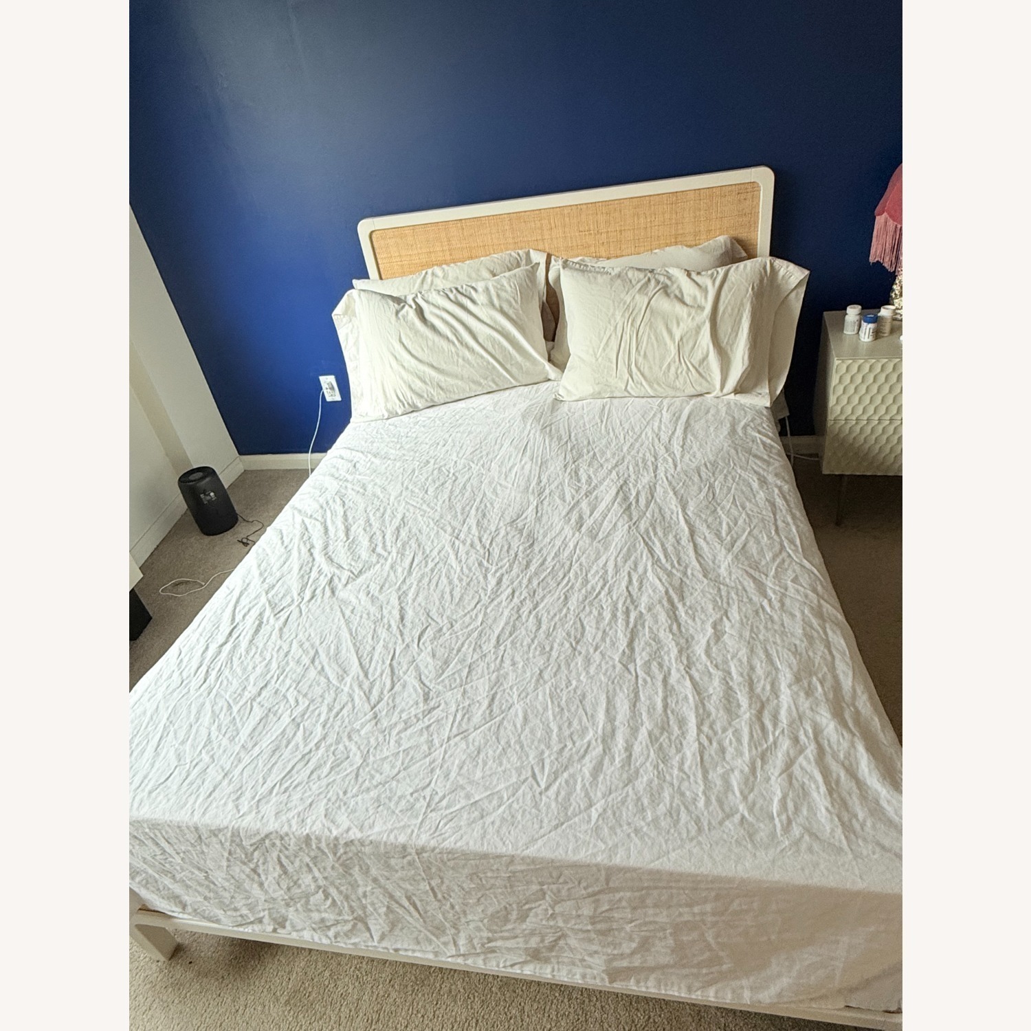 West Elm Ida Woven Bed (Full) - image-5