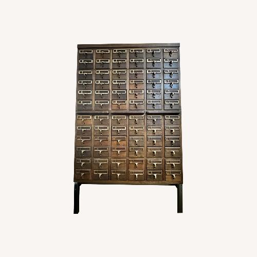 Used Vintage Dewey Decimal Storage Unit for sale on AptDeco