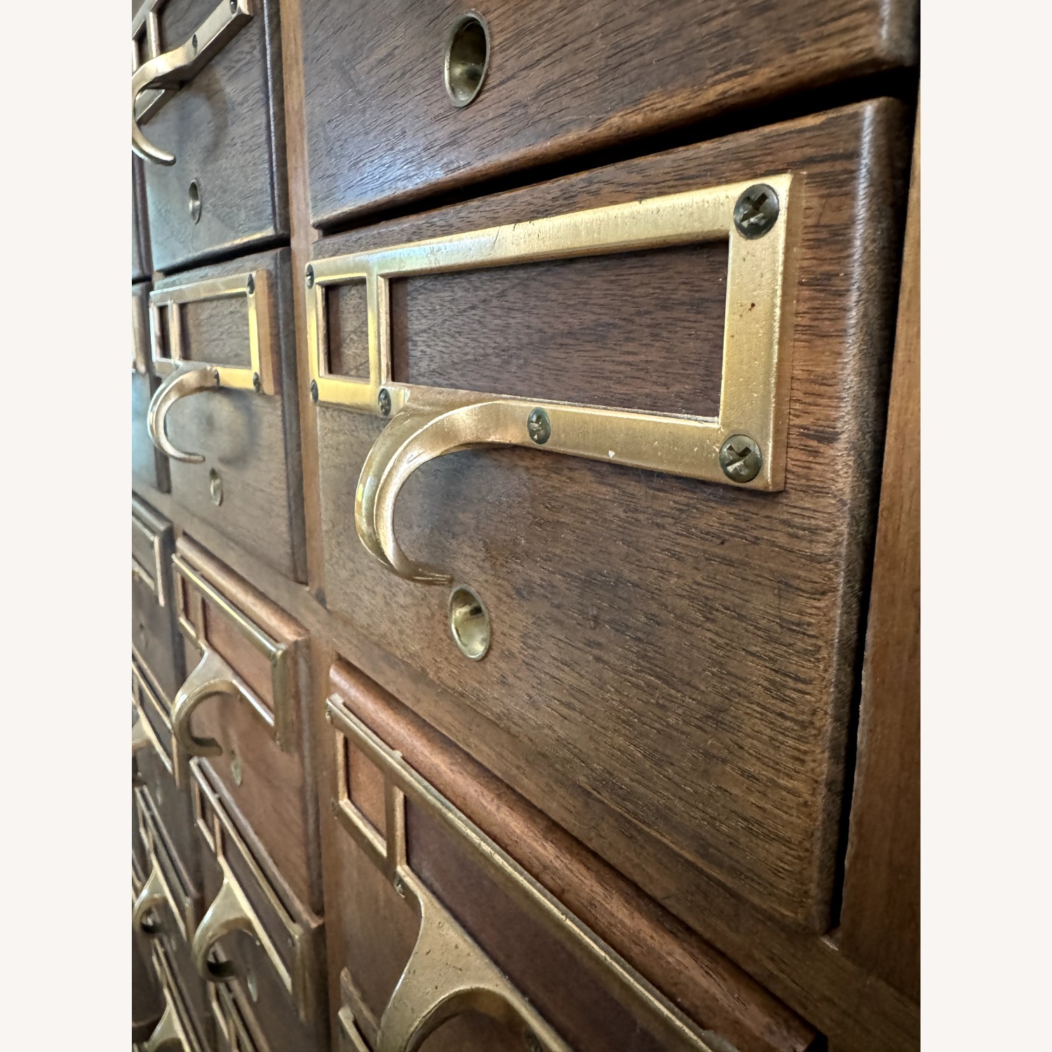 Vintage Dewey Decimal Storage Unit - image-5