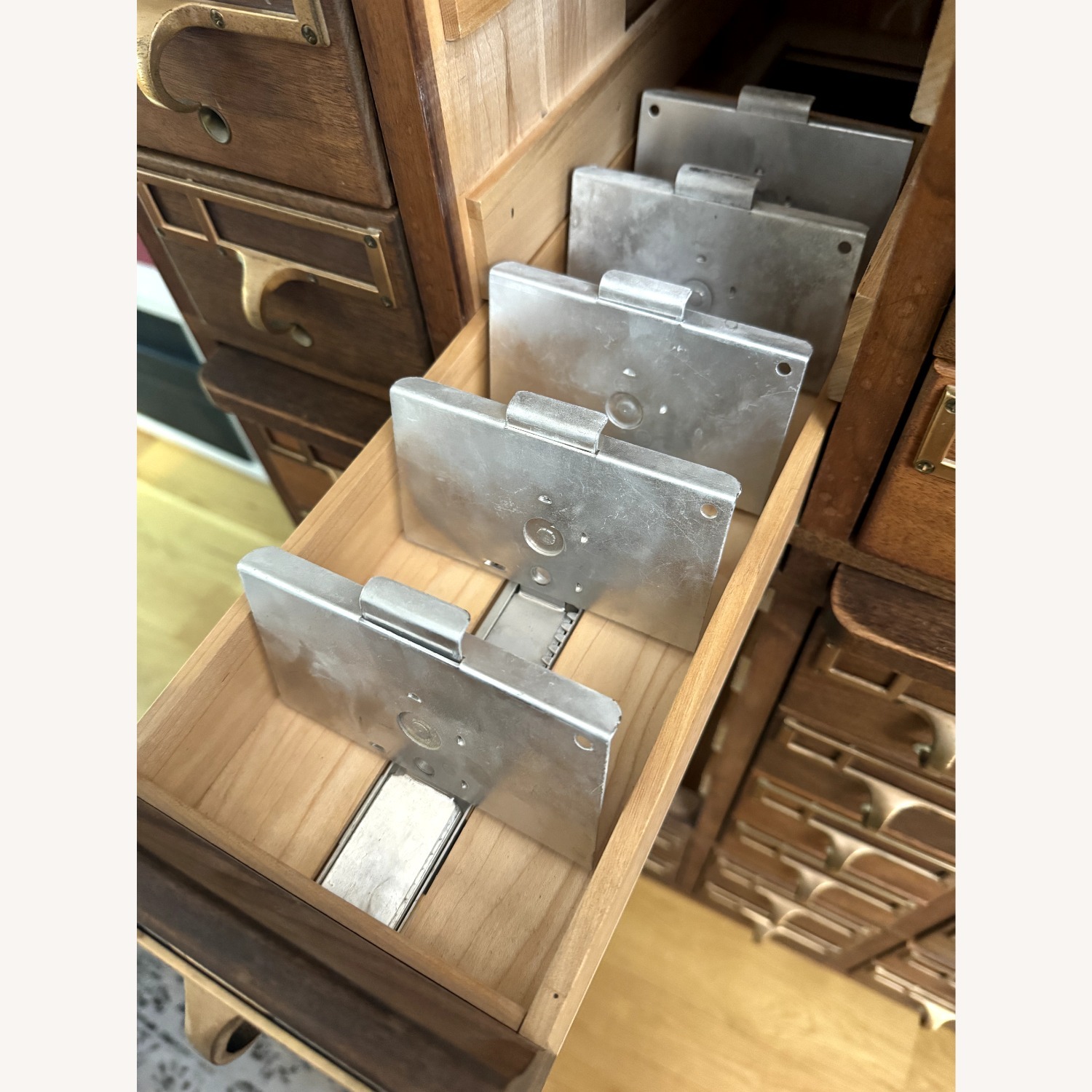 Vintage Dewey Decimal Storage Unit - image-6