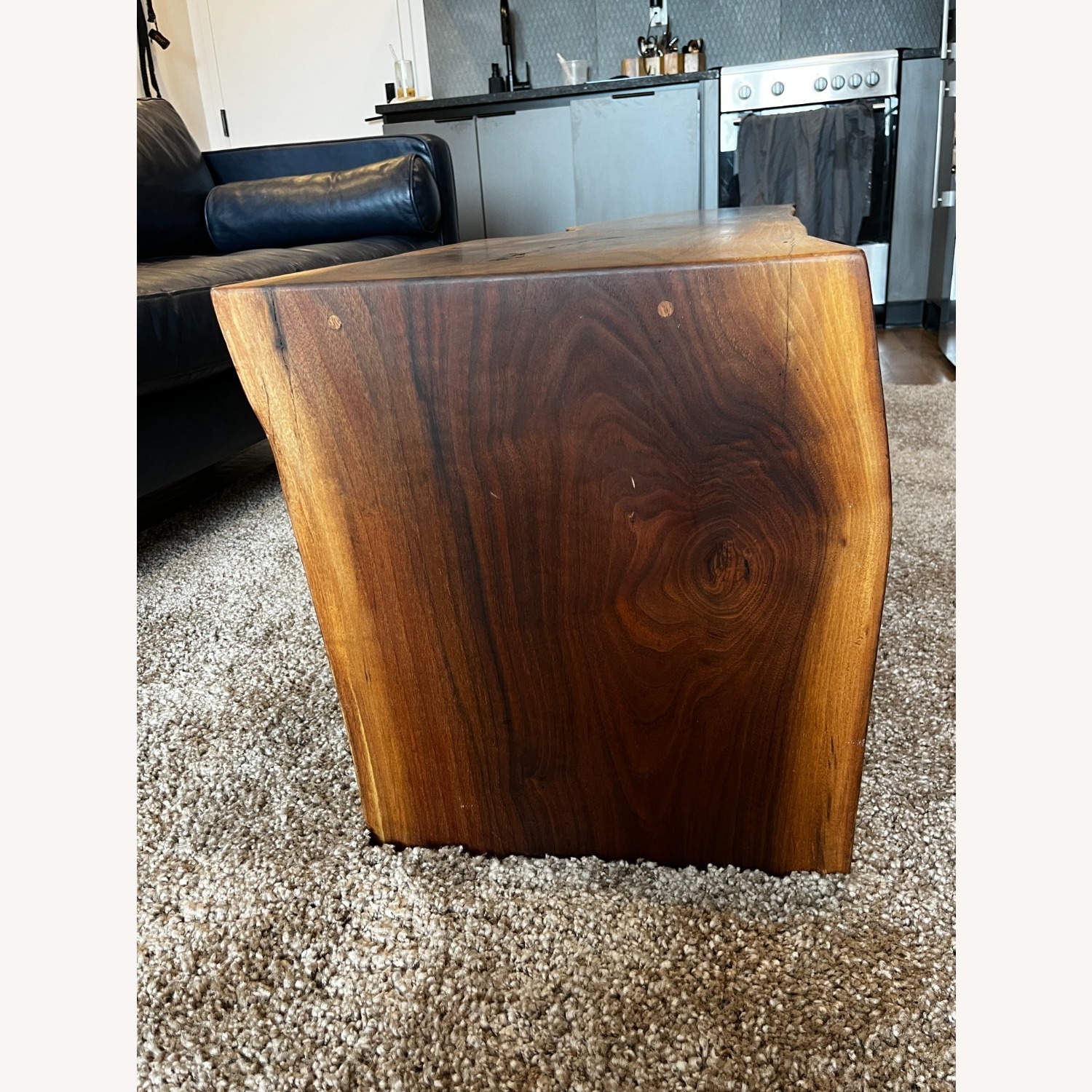 Solid Black Walnut Bench / Coffee Table  - image-4