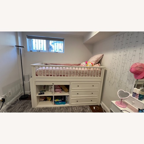 Used PB Kids Superb Storage Twin Bed for sale on AptDeco