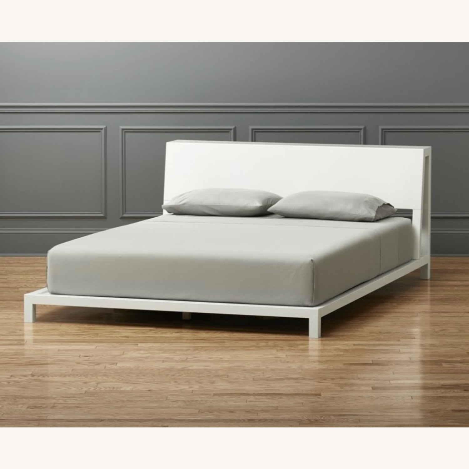 CB2 Alpine White Queen Bed - image-3