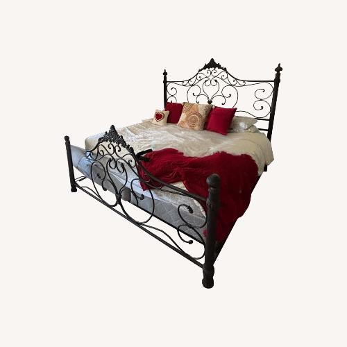 Used Vintage Cast Iron Headboard for sale on AptDeco
