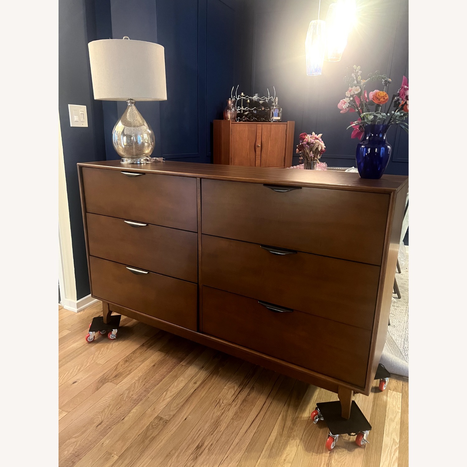 Mid-Century 6-Drawer Dresser  - image-1