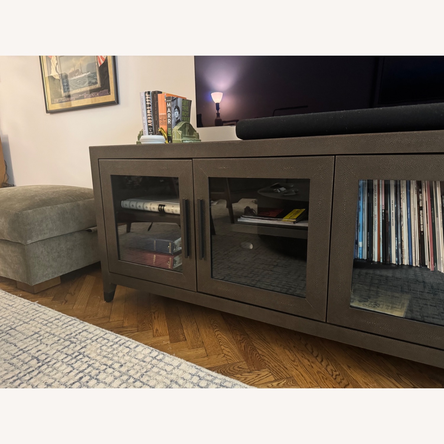 Restoration Hardware Media Cabinet - image-4