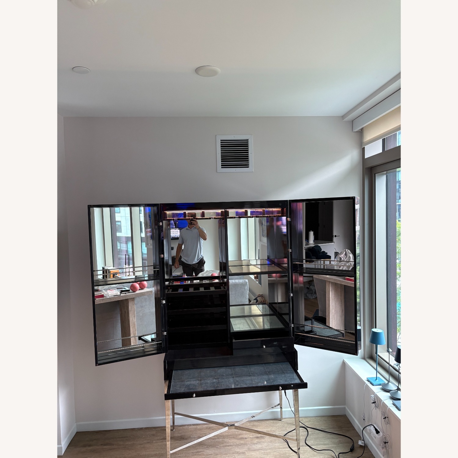 Restoration Hardware Bar Cabinet (Benoit) - image-1