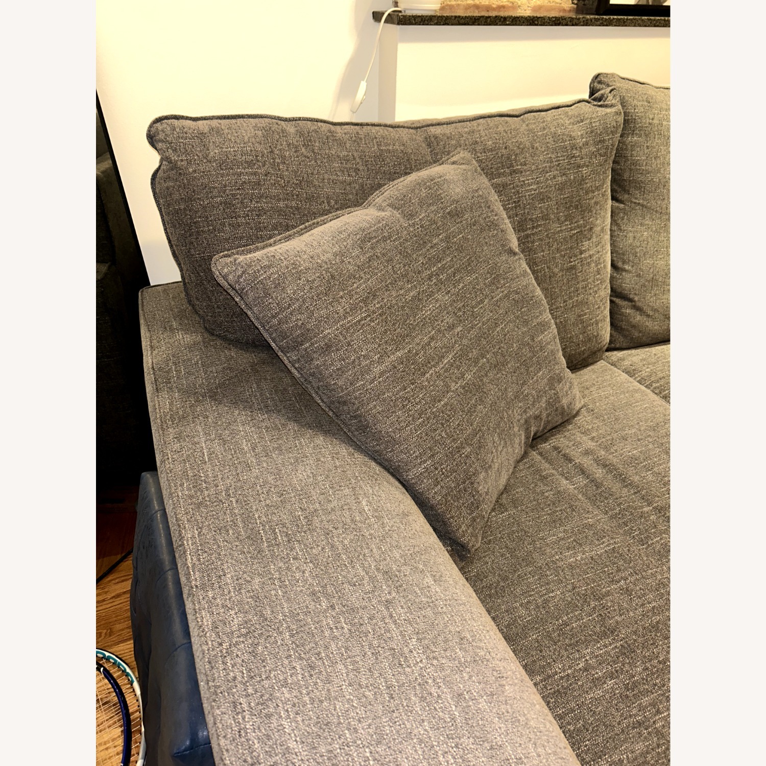 Gardner White Dark Grey Joshua Sleeper Sofa - image-4