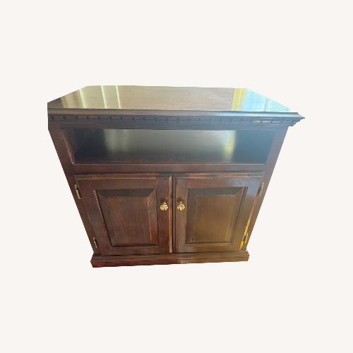 Used Wooden Media Console  for sale on AptDeco