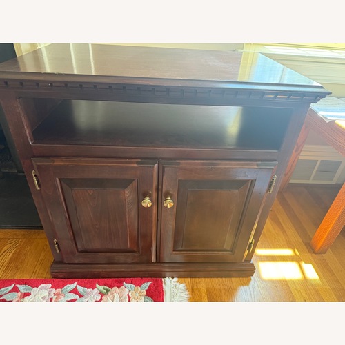 Used Wooden Media Console  for sale on AptDeco