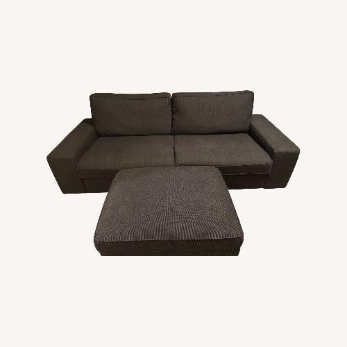 Used IKEA Kivik Sofa + Ottoman for sale on AptDeco