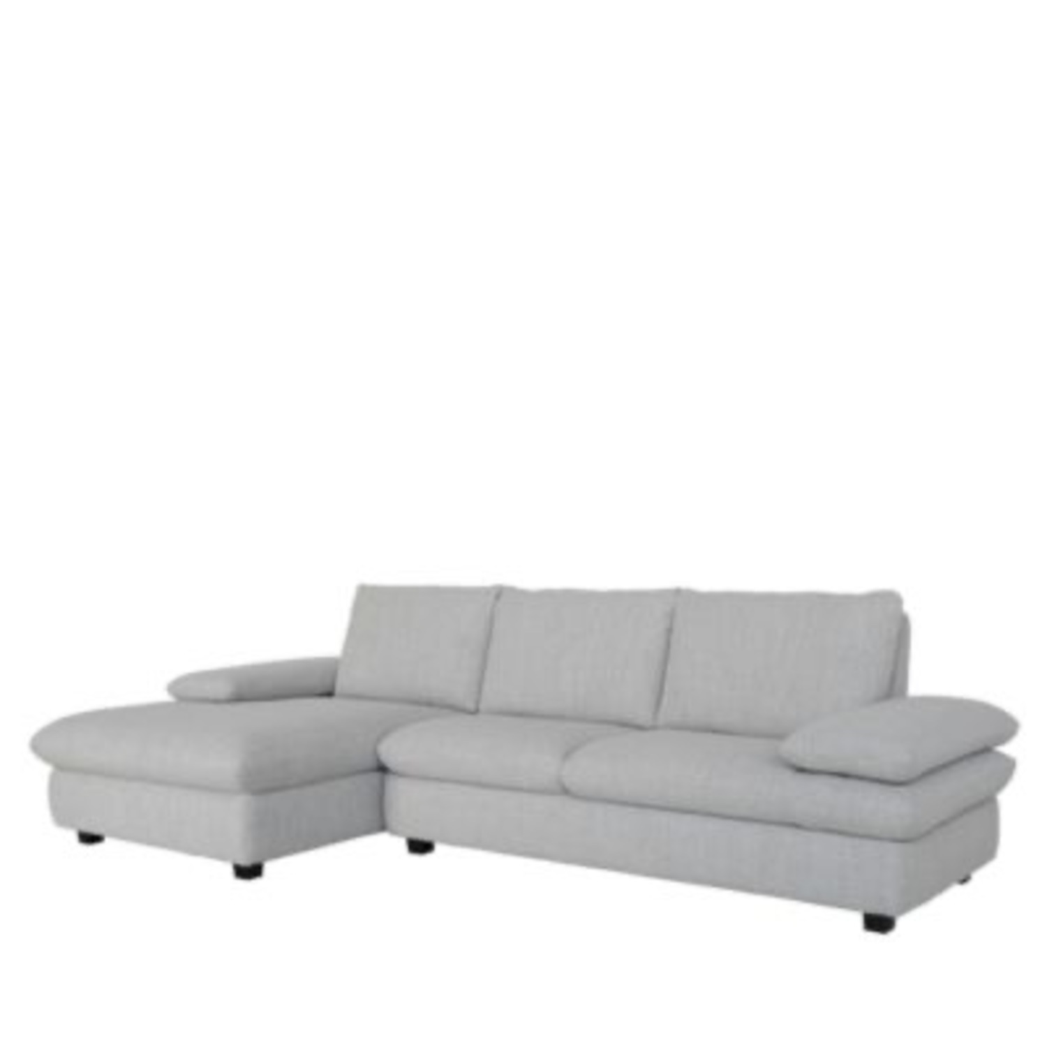 Light gray with hint of blue sofa - image-2