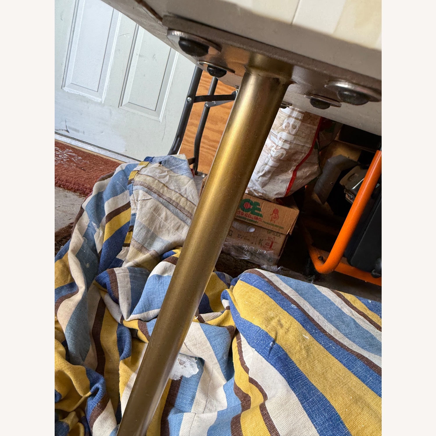 Anthropologie Bone Inlay Desk - image-17