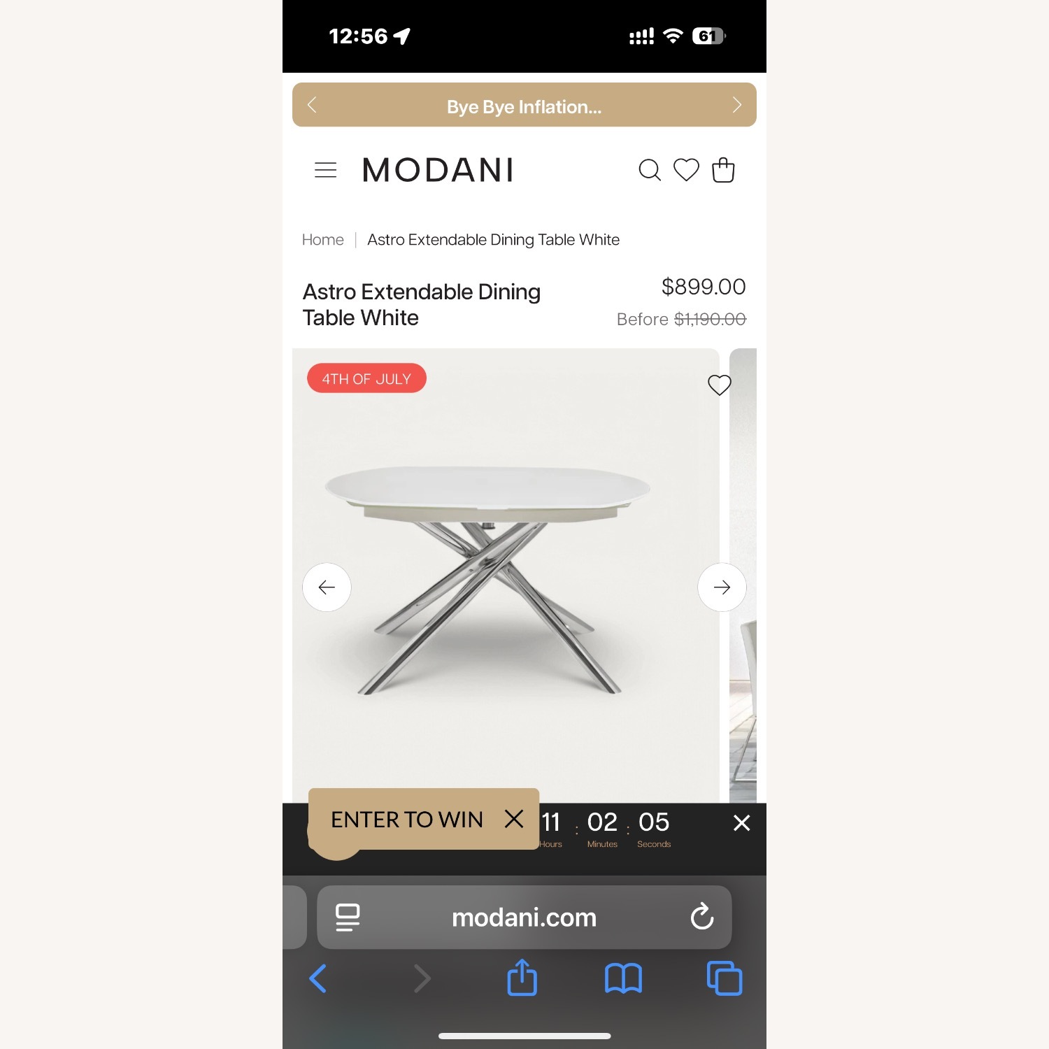 Modani modern dining table  - image-4