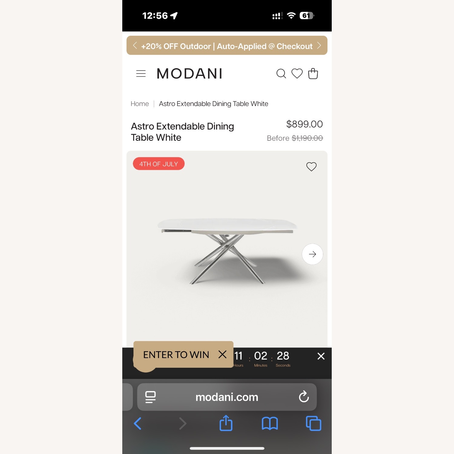 Modani modern dining table  - image-6