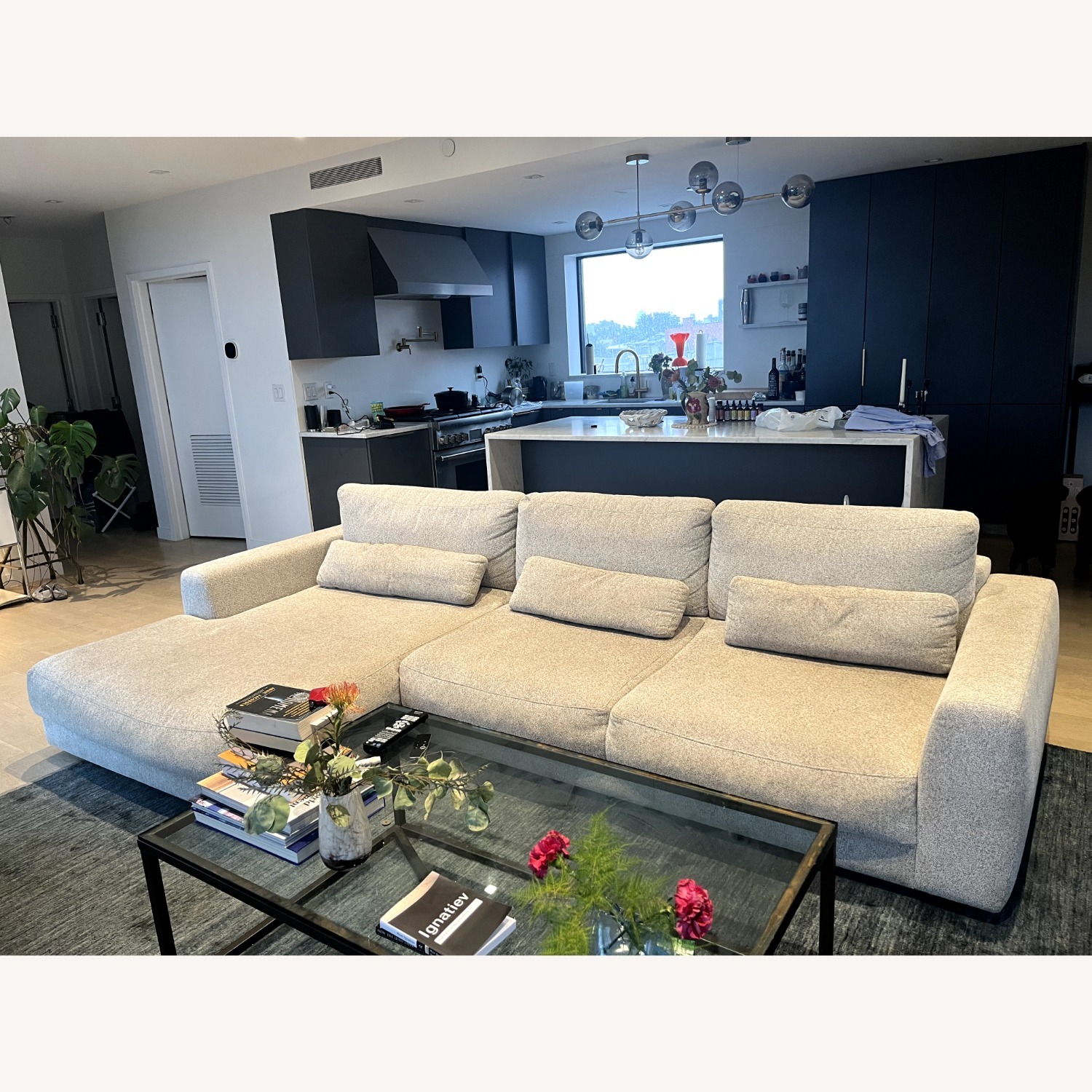 Arhaus Kaplan Sectional 122" - image-1