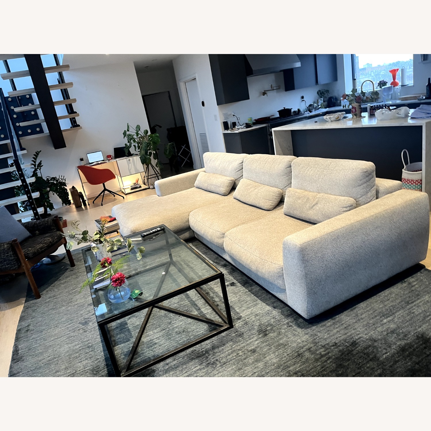 Arhaus Kaplan Sectional 122" - image-2