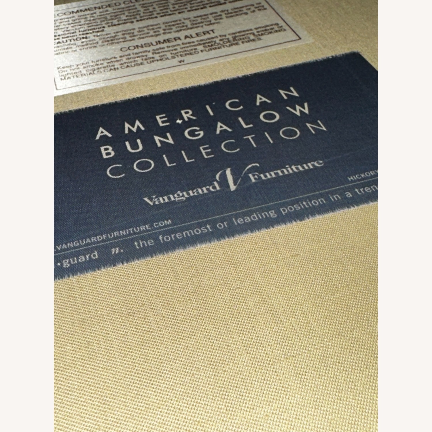 Vanguard American Bungalow Chaise Sectional Sofa - image-5