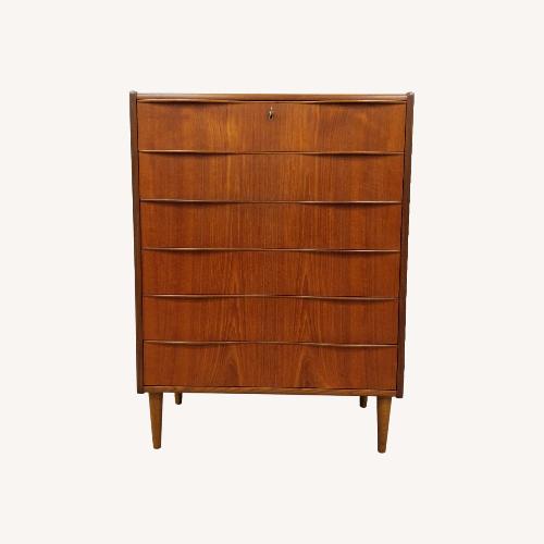 Used Vintage Danish Mid Century Modern Teak Dresser for sale on AptDeco