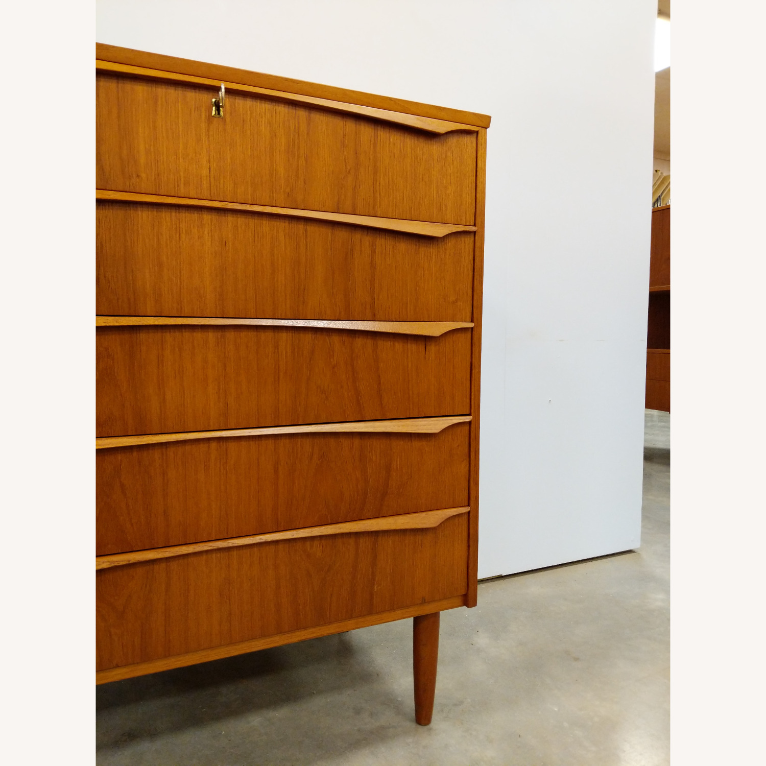 Vintage Danish Mid Century Modern Teak Dresser - image-5