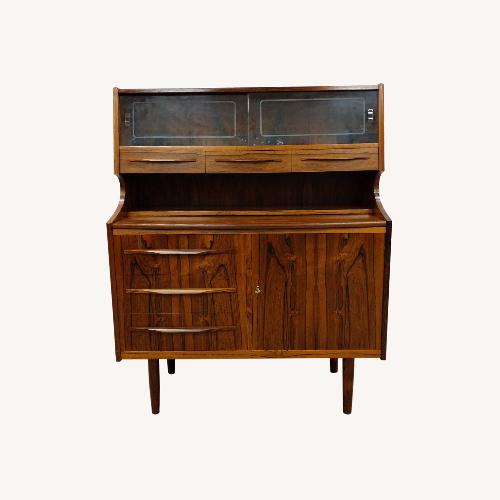 Used Vintage Danish Modern Rosewood Secretary Desk for sale on AptDeco