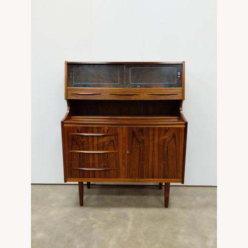 Used Vintage Danish Modern Rosewood Secretary Desk for sale on AptDeco