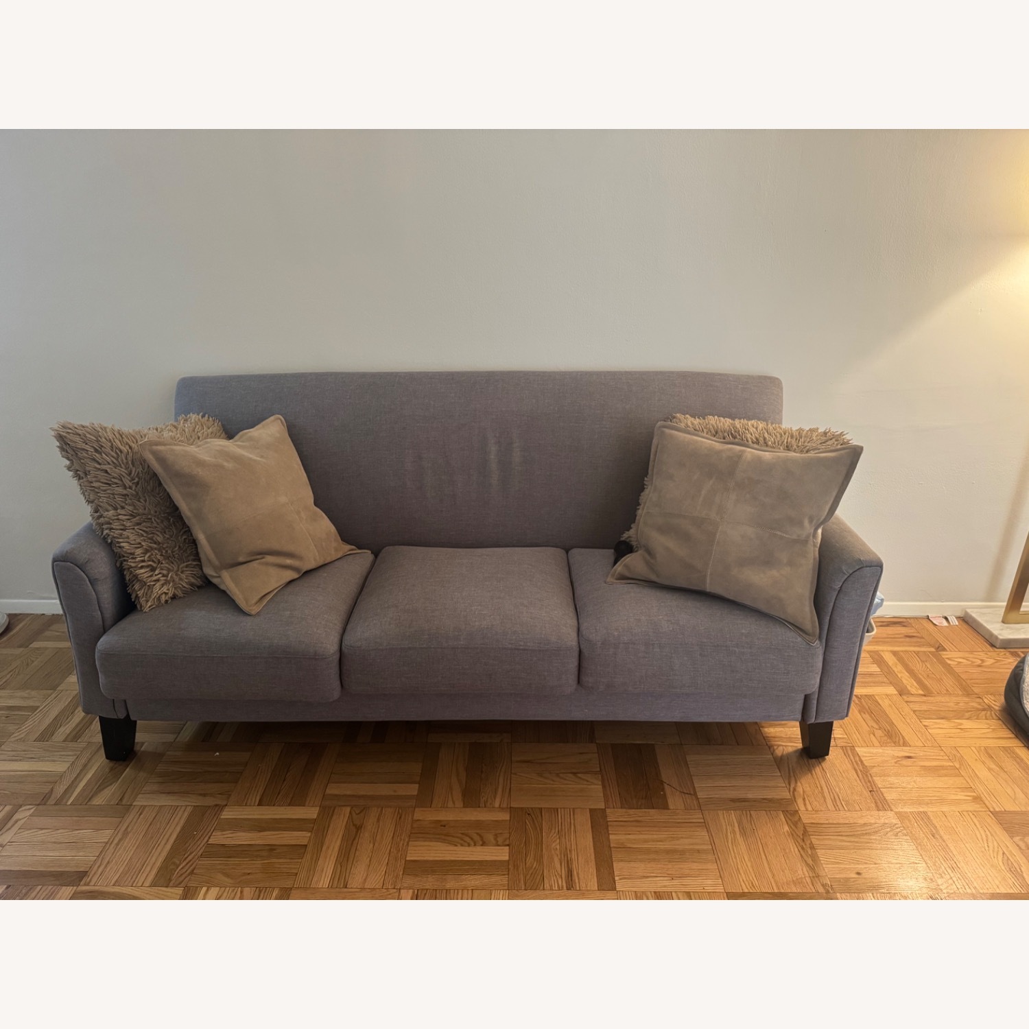 Grey 3 Seater Couch - image-1
