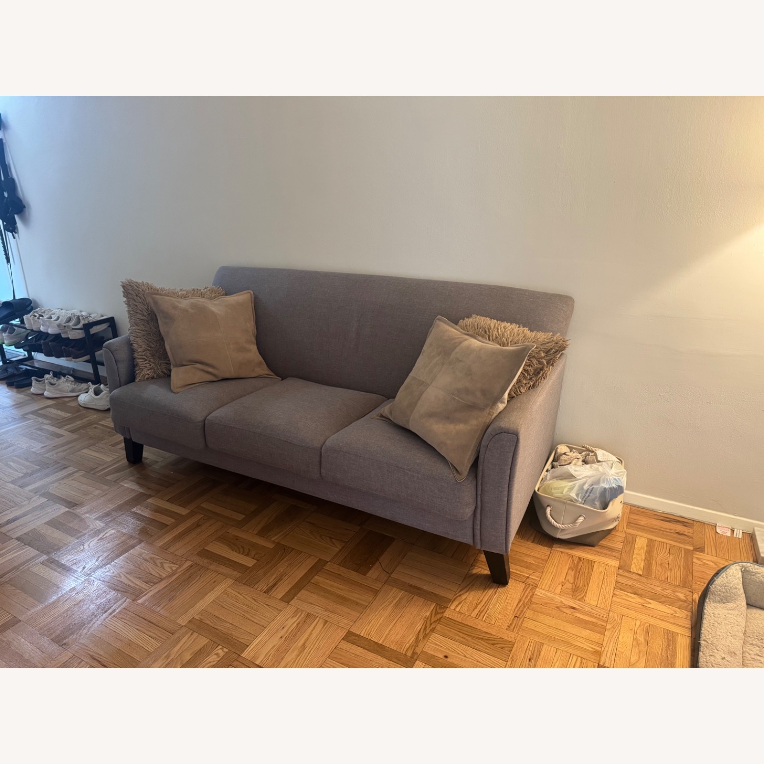 Grey 3 Seater Couch - image-2