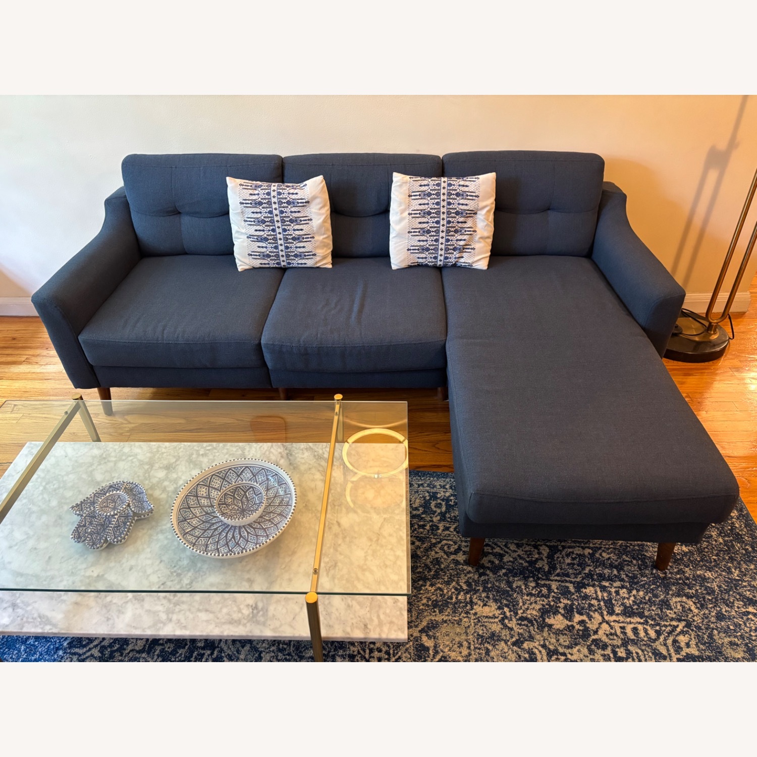 Burrow Nomad Sectional Sofa + Sleep Kit - image-1