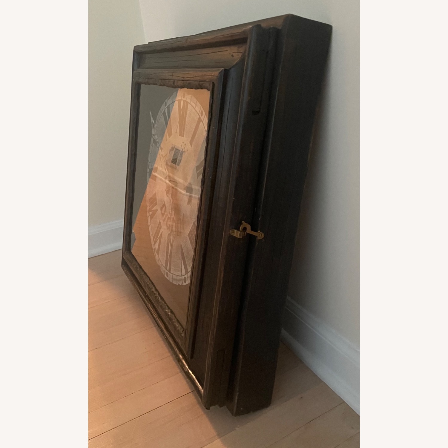 Restoration Hardware Chunky Vintage Working Clock  - image-2