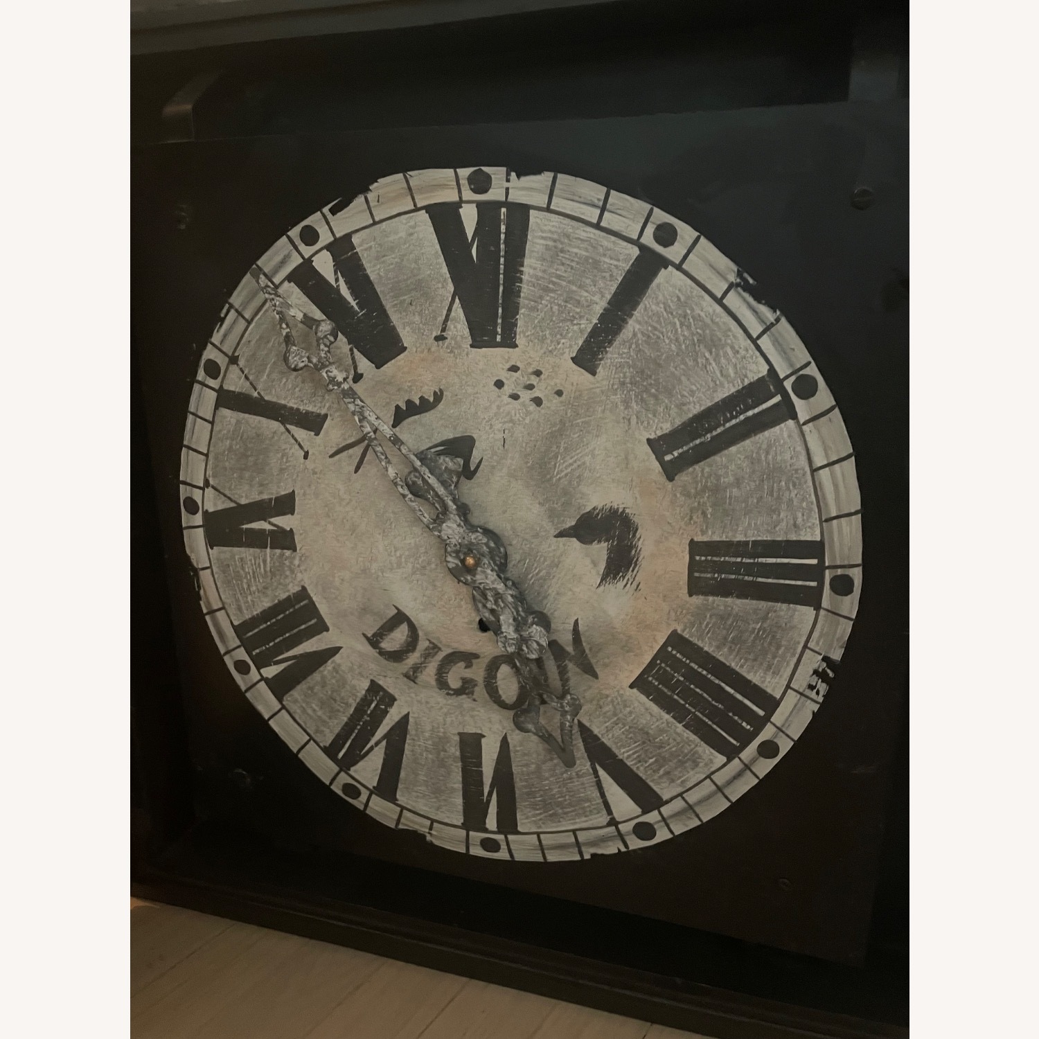 Restoration Hardware Chunky Vintage Working Clock  - image-4