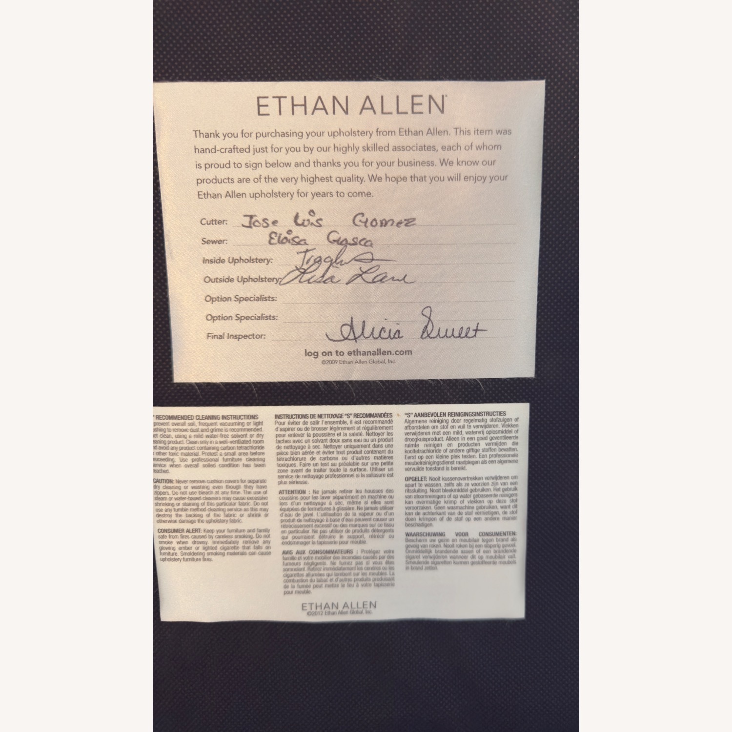 Ethan Allen Chairs - image-3